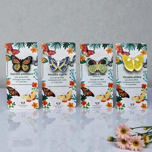 Kit Nuevos Comienzos: Pin + Mariposa