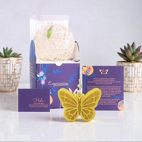 Vela + Mariposa condolencia